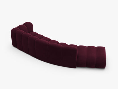 Lupine otvorena zaobljena sofa 5 mjesta