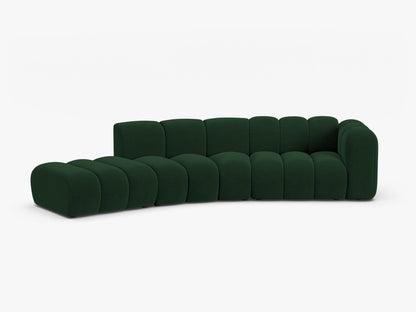 Lupine otvorena zaobljena sofa 5 mjesta