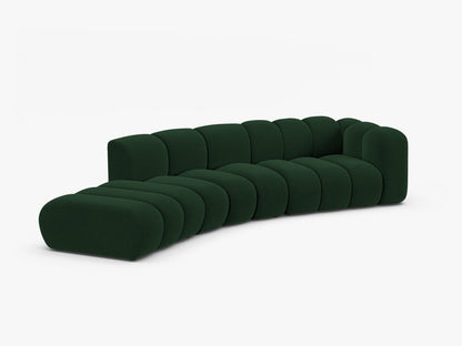 Lupine otvorena zaobljena sofa 5 mjesta