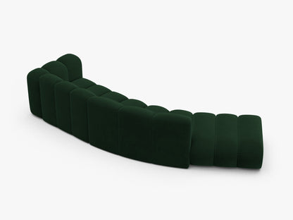 Lupine otvorena zaobljena sofa 5 mjesta