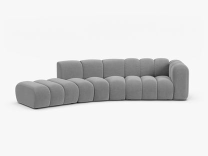 Lupine otvorena zaobljena sofa 5 mjesta