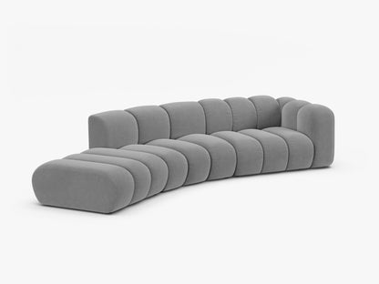 Lupine otvorena zaobljena sofa 5 mjesta