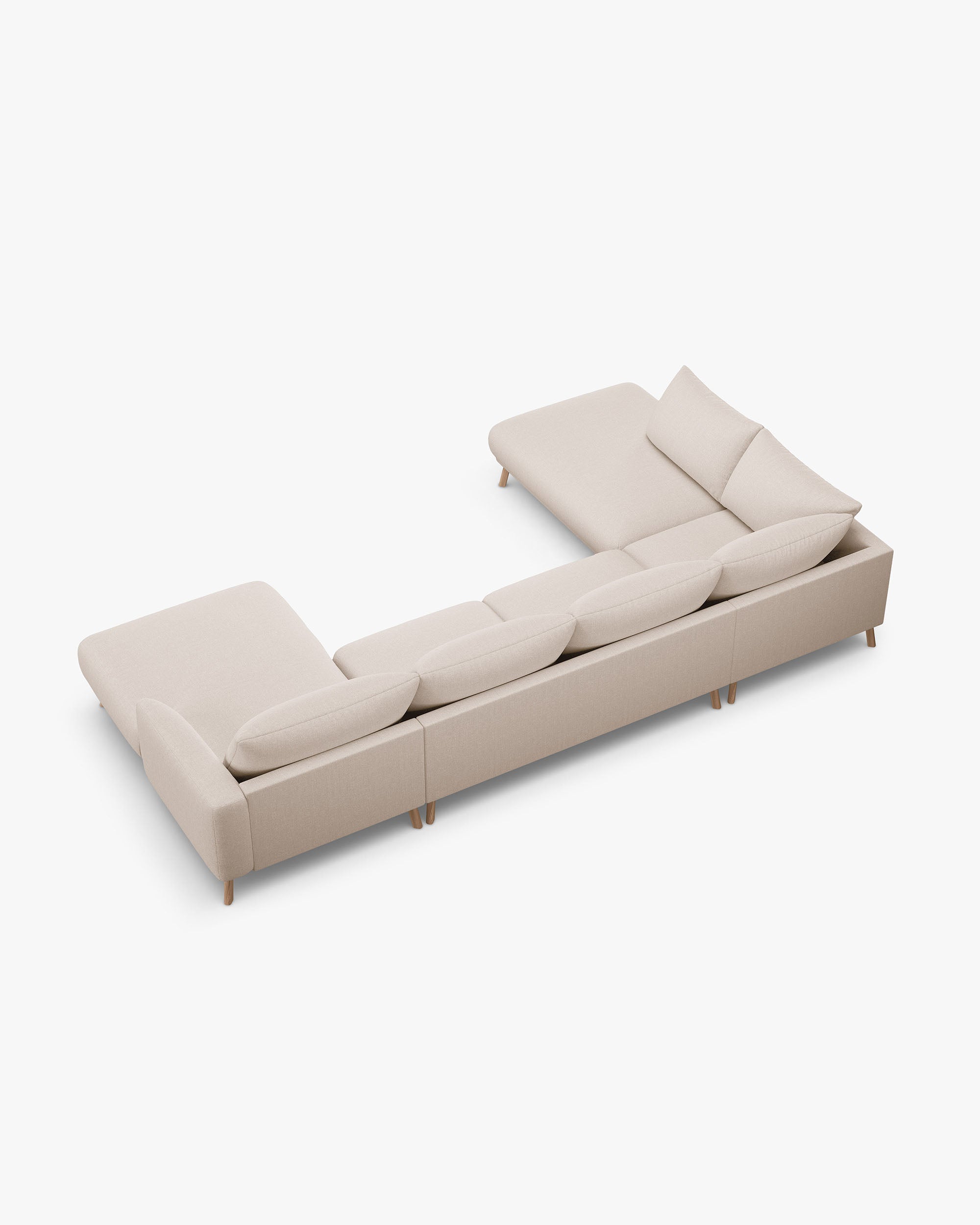 Naomi panoramska kutna sofa 6 mjesta