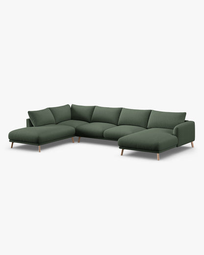 Naomi panoramska kutna sofa 6 mjesta