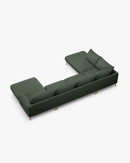 Naomi panoramska kutna sofa 6 mjesta