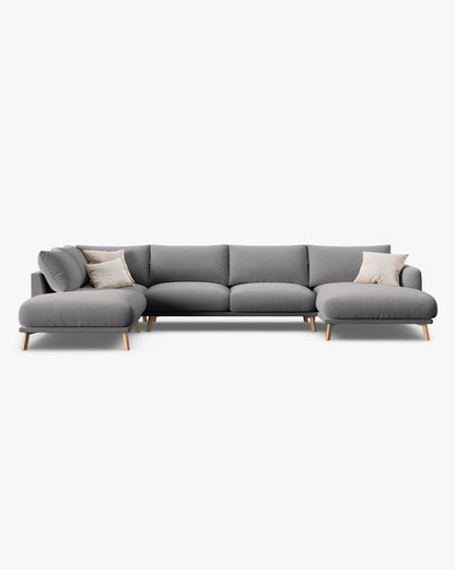 Naomi panoramska kutna sofa 6 mjesta