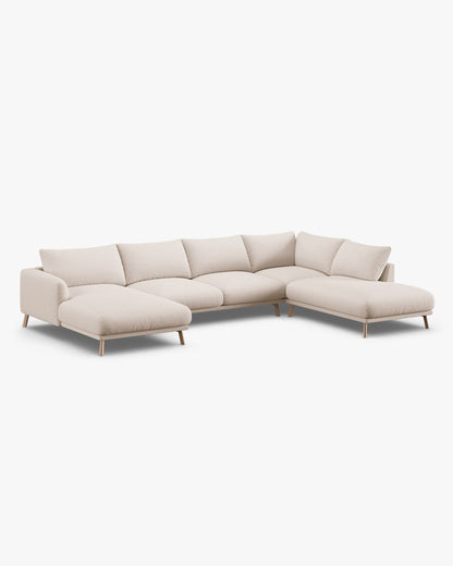 Naomi panoramska kutna sofa 6 mjesta