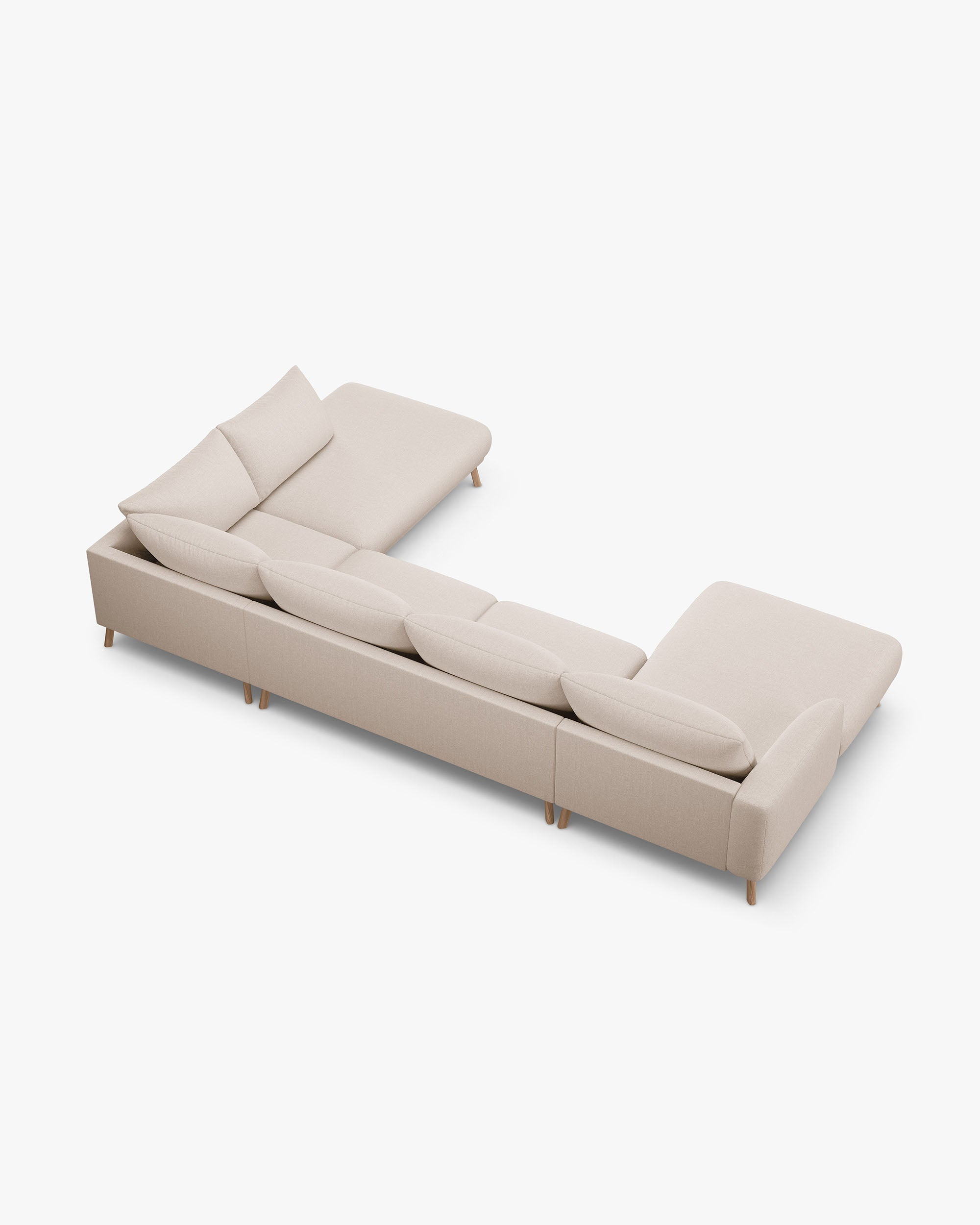 Naomi panoramska kutna sofa 6 mjesta