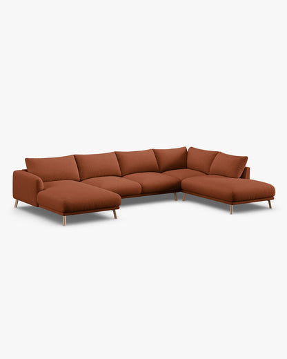 Naomi panoramska kutna sofa 6 mjesta