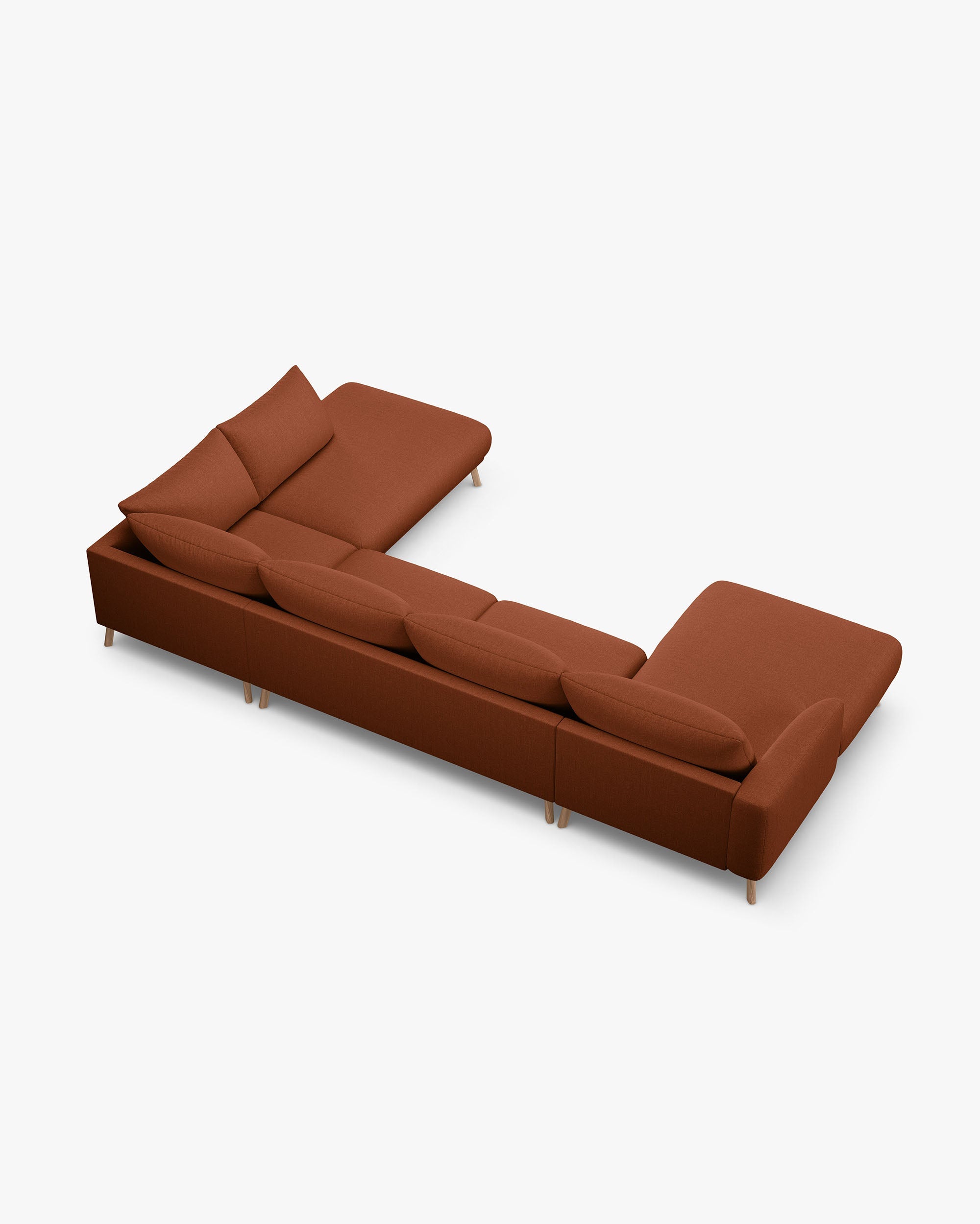 Naomi panoramska kutna sofa 6 mjesta