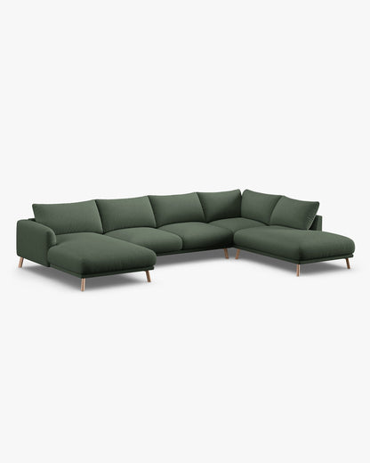 Naomi panoramska kutna sofa 6 mjesta