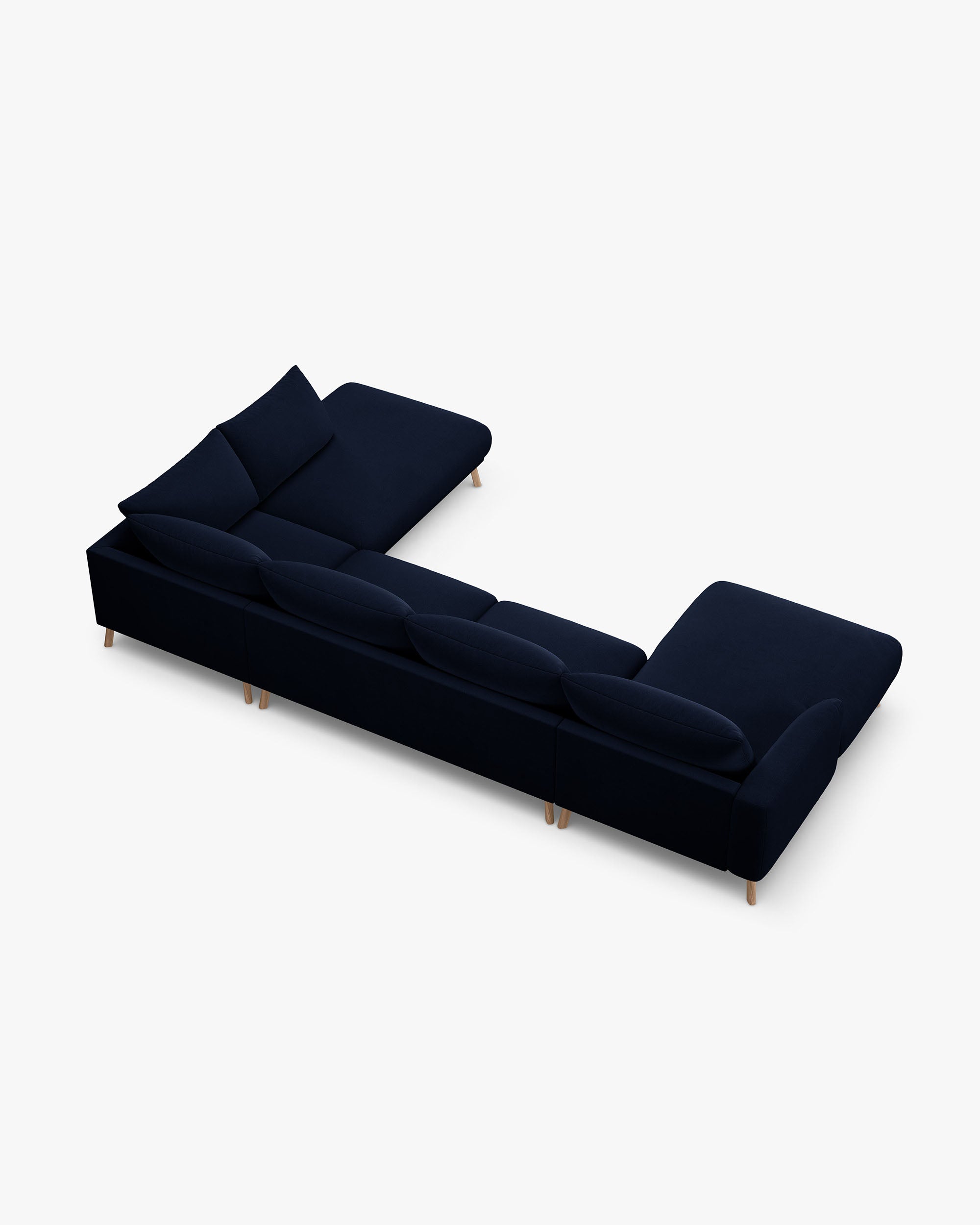 Naomi panoramska kutna sofa 6 mjesta