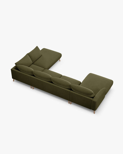 Naomi panoramska kutna sofa 6 mjesta