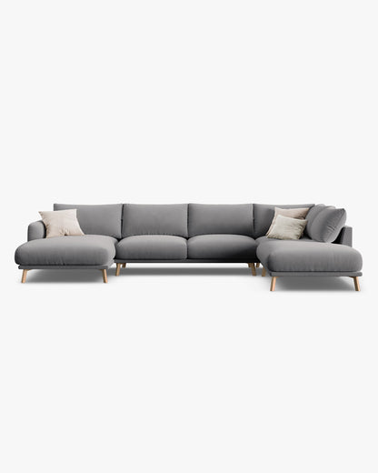 Naomi panoramska kutna sofa 6 mjesta