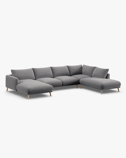 Naomi panoramska kutna sofa 6 mjesta