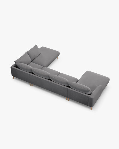 Naomi panoramska kutna sofa 6 mjesta