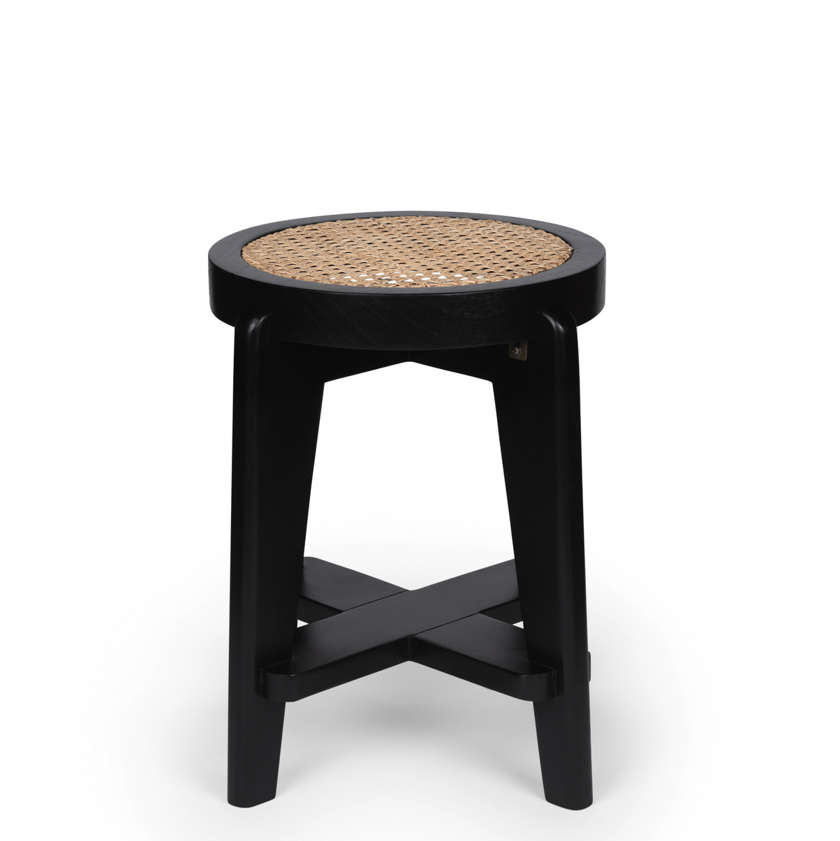 Cane DT.W.19. niska barska stolica – Ugljen crna, slika 2, DETJER