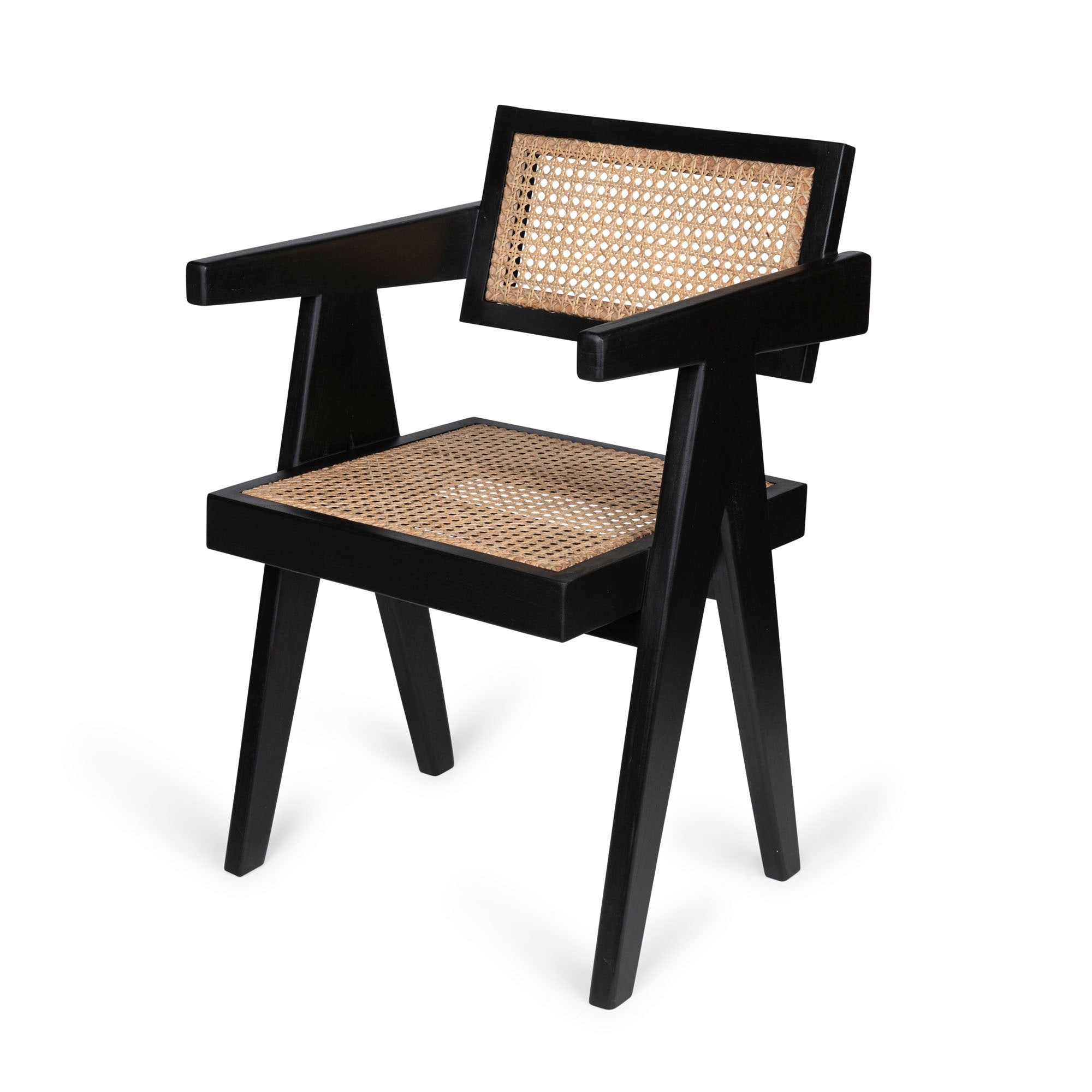Set od 6 uredskih stolica - ugljen crna