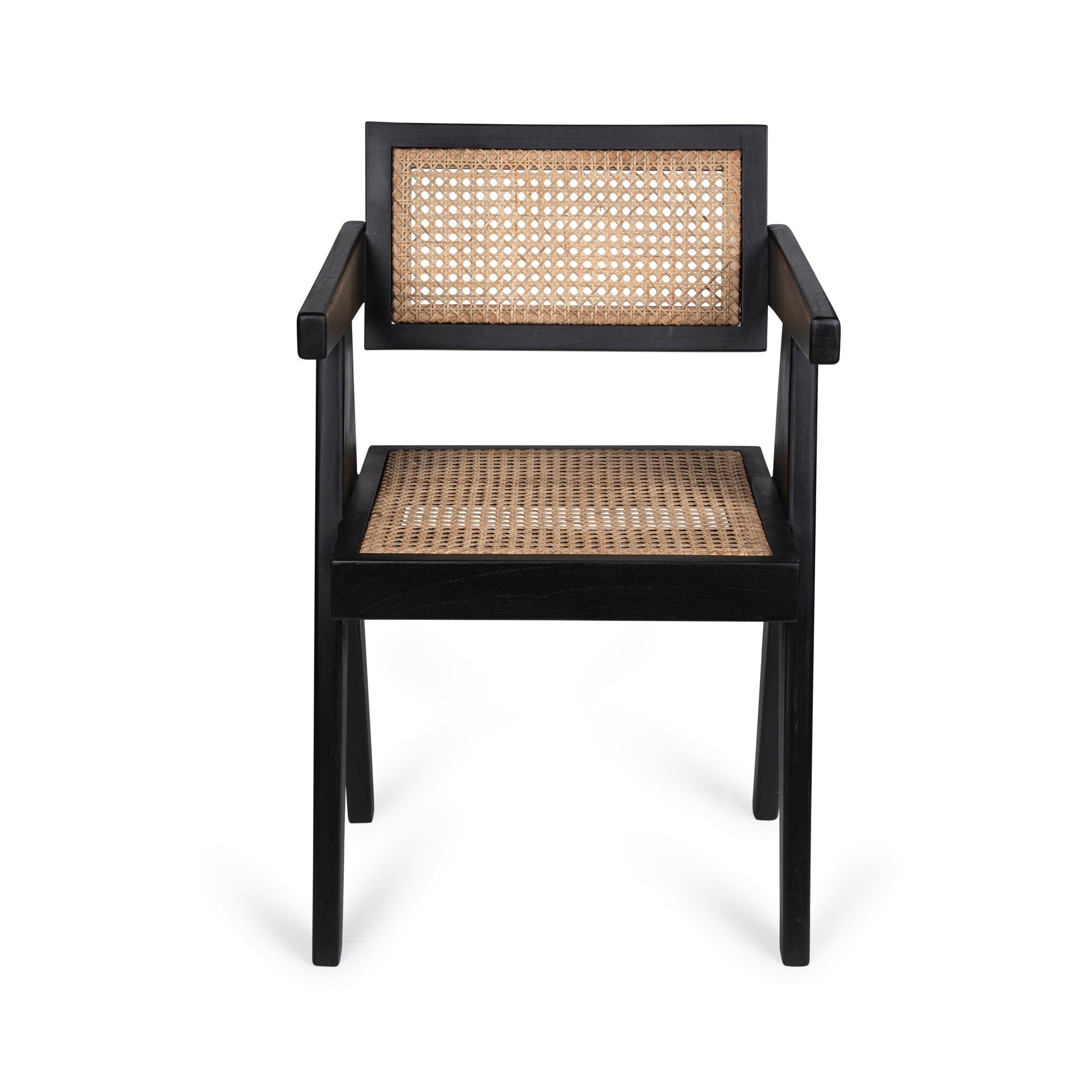 Set od 6 uredskih stolica - ugljen crna
